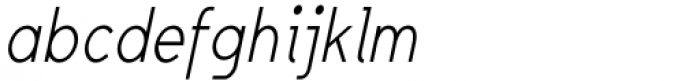 Jet Jane Light Condensed Italic