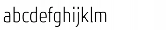 JH Oleph Extra Light Condensed