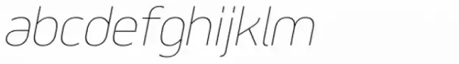 Jiho Thin Italic