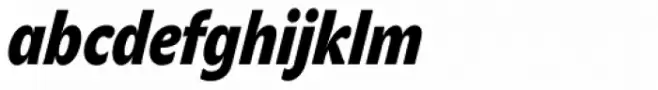 John Sans Cond Black Italic