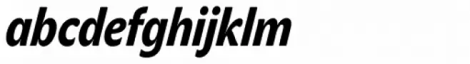 John Sans Cond Heavy Italic