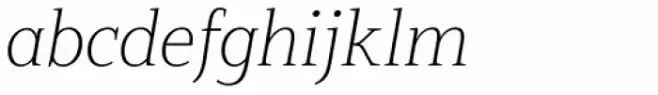Jozef Thin Italic