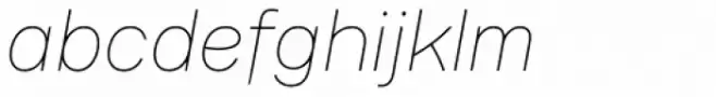 Kana Sans Thin Italic