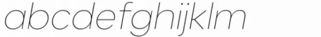 Kanyon Hairline Italic