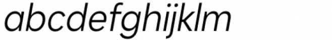 Kanyon Narrow Regular Italic