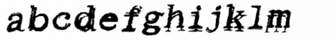 Keystoned Bold Oblique