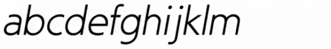 Kirshaw Light Italic