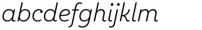 Kleide Light Italic