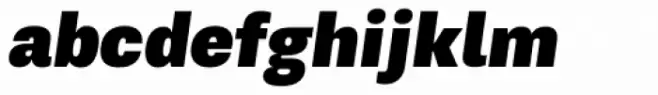 Kommon Grotesk Super Italic