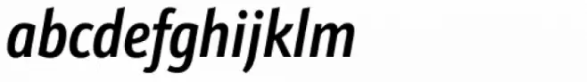Kronos Sans Pro Compressed Medium Italic