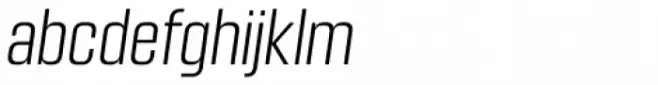 Kuunari Rounded Light Condensed Italic