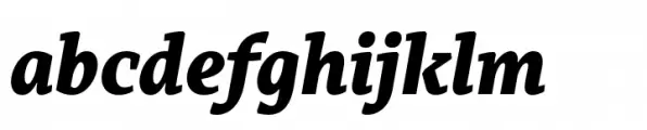 Kyotce Extra Bold Italic