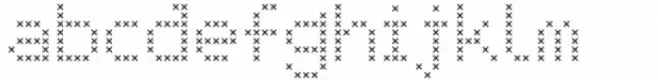 LED pixel Cross