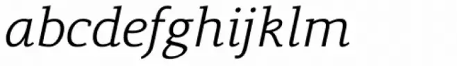 Lenga Light Italic