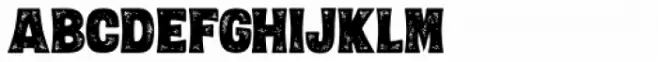 Letterpress Black