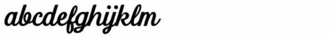 Letterpress Clean Script Bold