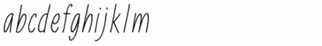 Liniga Thin Italic
