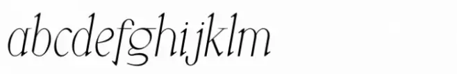 Little Muffin Light Italic