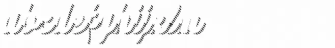 Look Script Line Bold