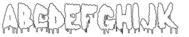 Lumps Drip Outline