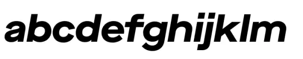 Maison Neue Extended XBold Italic