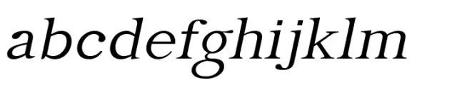 Manas Light Italic Expanded