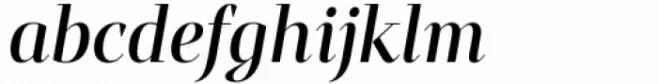 Mandrel Didone Condensed Demi Italic