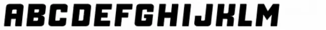 Manufaktur Black Italic