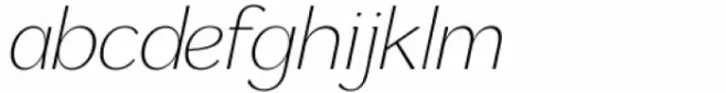 Markisa Extra Light Italic