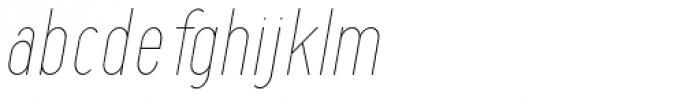 Maxwell Sans UltraLight Italic