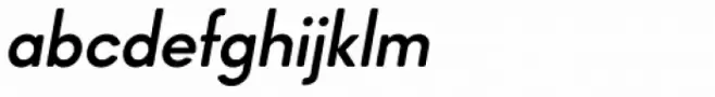 Mazzard Soft L Semi Bold Italic