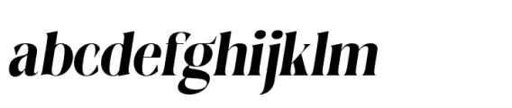 Megilona Black Condensed Slant