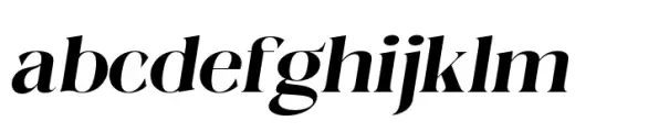 Megilona Bold Slant