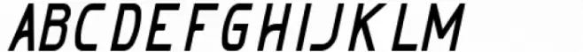 Melatea Black Italic Condensed