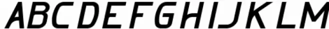 Melatea Black Italic