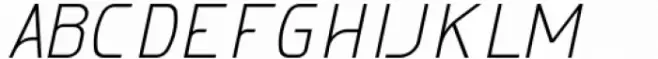 Melatea Light Italic
