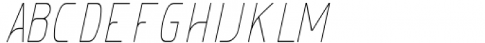 Melatea Thin Italic Condensed