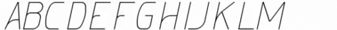 Melatea Thin Italic