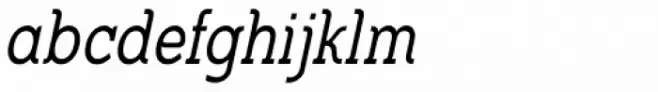 Metrolite Condensed Italic