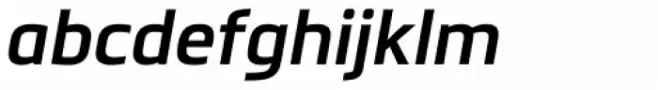 Metronic Pro SemiBold Italic