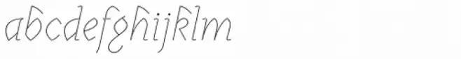 Mezalia Sans Thin Cursive