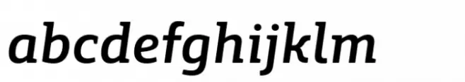 MIR Next Bold Italic