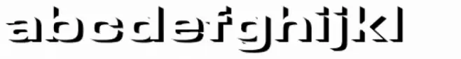 Microgramma Only Shadow D Bold Extended