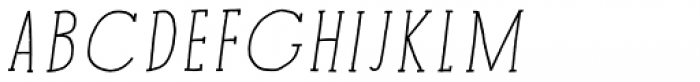 Minimum Waste Italic
