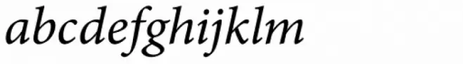 Minion Pro Caption Italic