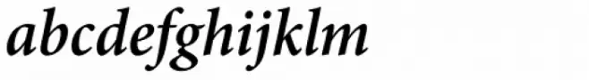 Minion Pro Cond SemiBold Italic