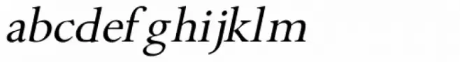 Minutia Italic
