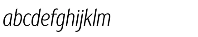 Miss Mable Light Condensed Italic
