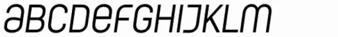 Moderna Unicase Condensed Light Italic