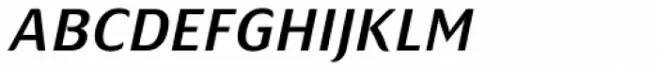 Mondial Plus Normal Italic Caps